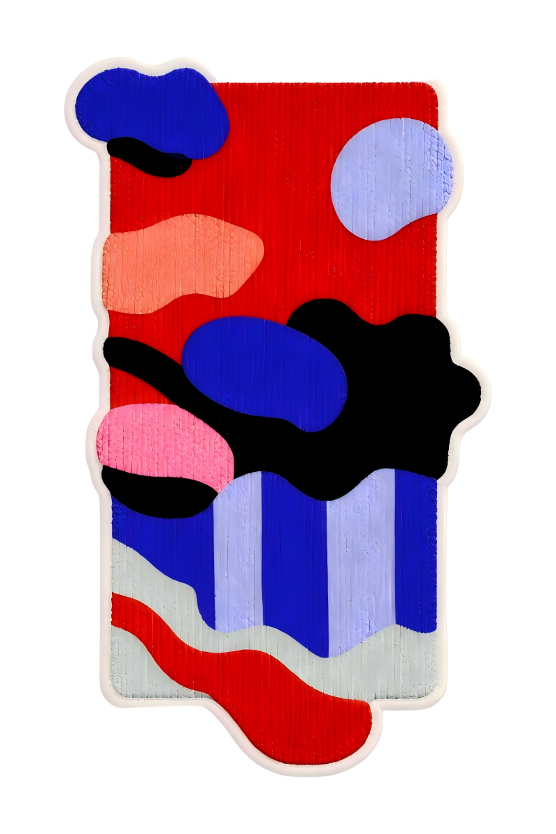 Abstract Art Cat Scratcher