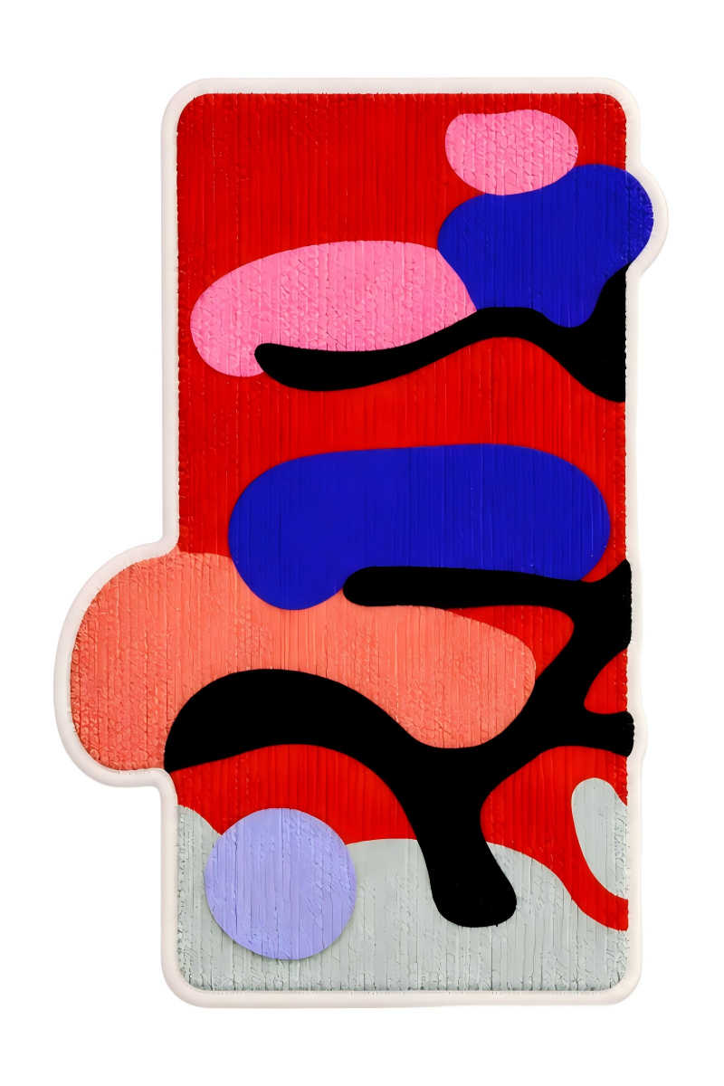 Abstract Flow Cat Scratcher