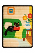 Bookish Cat Cosy Living Room Scratcher