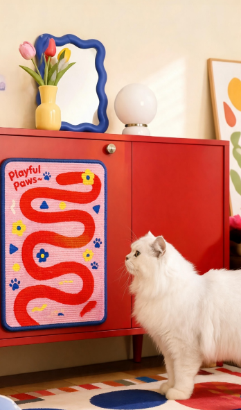 Wavy Track Cat Scratcher